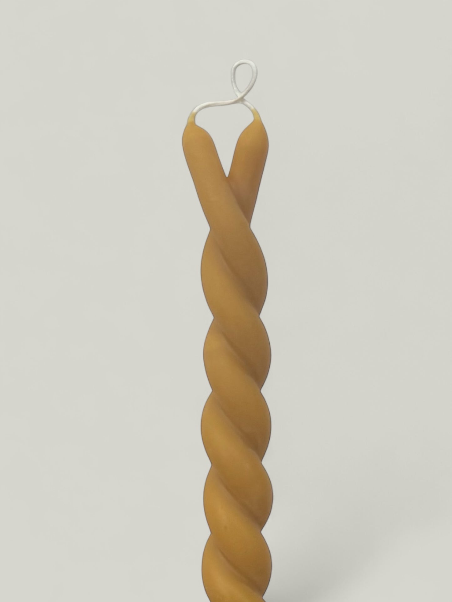 Twisted Beeswax Tapers